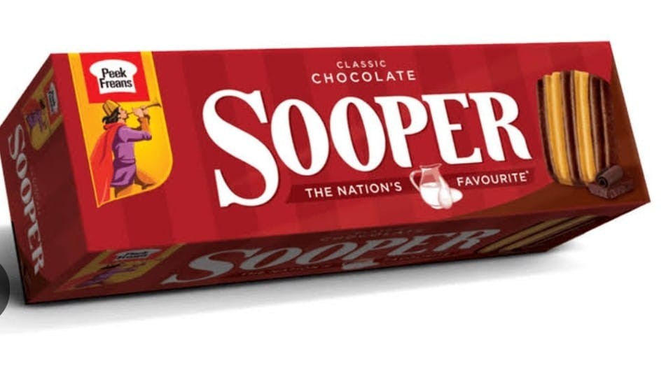 Sooper chocolate milk biscuits 